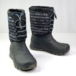 Merrell Snow Quest Lite snow boots grey black pixelated pixels waterproof 6